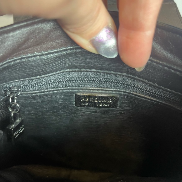 Vintage Perlina Brown Leather Crossbody Bag - Picture 5 of 8